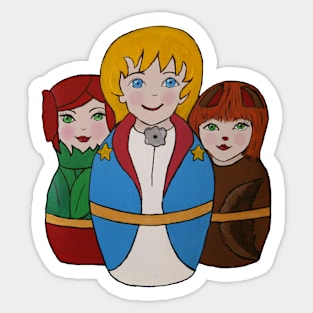 Little Prince Matryoshka version Sticker